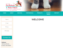 Tablet Screenshot of animalrehabstlouis.com